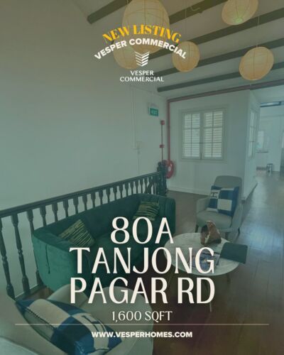 Image 26: 🚨 NEW COMMERCIAL LISTING ALERT — 80A TANJONG PAGAR ROAD 🚨
Your next business move starts HERE — and it looks this good. 😍✨
This stunning 1,600 sqft Level 2 conservation shophouse office is where heritage charm meets modern functionality — fully fitted and MOVE-IN READY!💼 Perfect for creative teams, consultancies, startups & SMEs!
🔑 Here’s what’s waiting for you:
✅ Open-concept workspace (6–8 desks)
✅ TWO private Director’s Rooms (200 sqft each)
✅ Sleek Boardroom for 8–10 pax
✅ Fully equipped Wet Pantry
✅ Toilet + Shower
✅ Available from 1st July 2025
📍 Located in the heart of Tanjong Pagar – CBD convenience, heritage vibes.
Ready to elevate your workspace game?
💬 DM us now to schedule a private viewing or to enquire more!
SingaporeOfficeSpace TanjongPagar ShophouseOfficeSG VesperCommercial CBDOfficeForRent HeritageMeetsModern SGBusinessSpaces StartupSG OfficeRentalSingapore CommercialListingSG OfficeGoalsSG AvailableJuly2025 FlexibleWorkspaceSG CreativeOfficeSG SharedWorkSpace CoworkingSpaces CentralBusinessDistrict SGOffices OfficeSpace RentingOffice